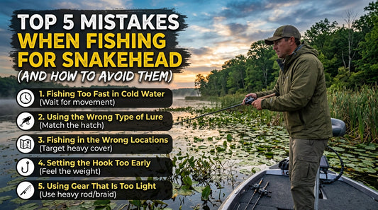 Top 5 Mistakes When Fishing for Snakehead (And How to Avoid Them)